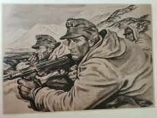 Poster - Kunstdruck - Scharfschützen Narvik
