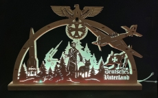 Lichterbogen LED - Deutsches Vaterland - Handarbeit
