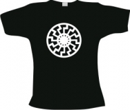 Frauen T-Shirt - Schwarze Sonne