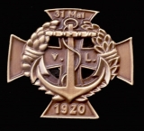 Pin - Eisernes Kreuz - Marine Anker