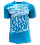 Erik & Sons - T-Shirt - BIRD blau