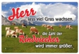 Blechschild - Rindviecher - BS195 (143)