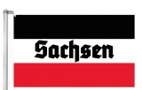 Fahne - Sachsen - SWR
