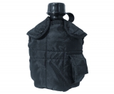 Feldflasche - Army Style - schwarz