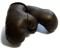 Mini Boxhandschuhe - Braun