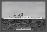 Blechschild - SMS Scharnhorst - 118 (75)