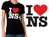 T-Hemd - I love NS