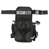 Hüft- und Oberschenkeltasche - Security - schwarz