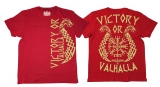 Premium Shirt - Victory or Valhalla - rot
