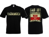 Frauen T-Shirt - Meine Fahne - Thüringen