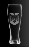Weizen-Bierglas - Adler - Wappen