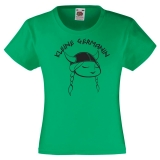 Kinder T-Shirt - Kleine Germanin - grün