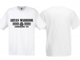 Frauen T-Shirt - Aryan Warrior - Lindisfarne 793 - Motiv 1 - Weiß