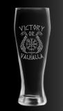 Weizen-Bierglas - Victory or Valhalla