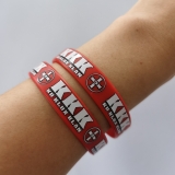 Silikon Armband - KKK - Rot