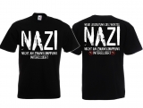 Frauen T-Shirt - NAZI - Nicht An Zwangsimpfung Interessiert