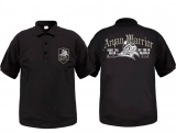 Polo-Shirt - North Land - AW - FTD - Motiv 2 - schwarz