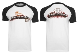 Raglan T-Shirt - Sonnenstudio 88 - Neue Generation - schwarz/weiß