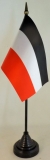 Tischfahne - schwarz-weiß-rot