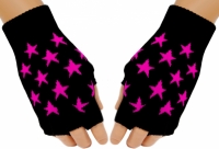 Handschuhe - Pink Stars