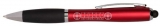 Kugelschreiber - KKK - mit LED Beleuchtung & Touchscreen -fähige Gummispitze