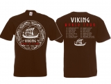T-Hemd - Viking World Tour - braun