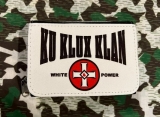 Portmonee - Deluxe - KKK - White Power - weiß