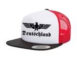 Cap Reichsadler Deutschland - 3-Tone - schwarz/weiß/rot - Trucker Cap