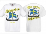 T-Hemd - Mir reichts ich geh nach Schweden - weiß