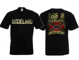 T-Hemd - Meine Fahne - Dixieland - Südstaaten