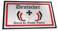 Fahne - Deutscher durch Gnade Gottes (250x150) (304)