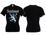 Frauen T-Shirt - Scotland - schwarz