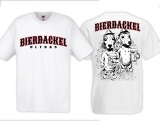 Frauen T-Shirt - Bierdackel - weiss