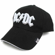 Cap - Baseball Cap - AC/DC - weißes Logo
