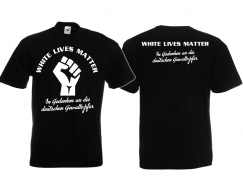 Frauen T-Shirt - In Gedenken an die deutschen Gewaltopfer - White Lives Matter - Motiv 1