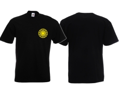 T-Hemd - Schwarze Sonne - gelb Motiv 2