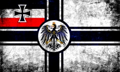Fahne - Reichskriegsflagge - vintage - Neuauflage