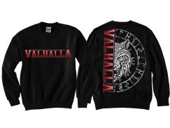 Pullover - Wolf of Valhalla - schwarz