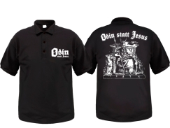 Polo-Shirt - Odin statt Jesus
