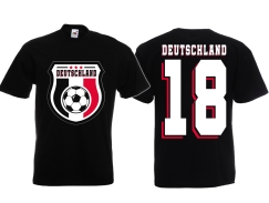 T-Hemd - Fußball - Deutschland - Trikot 18 - Motiv 2