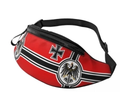 Gürteltasche - Adler - schwarz-weiß-rot - Motiv 1