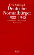 Buch - Deutsche Normalbürger 1933 - 1945 +++EINZELSTÜCK+++