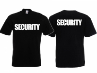 T-Hemd - Security - Beidseitig bedruckt - groß