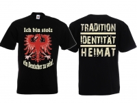 T-Hemd - Ich bin stolz Deutscher zu sein - schwarz
