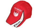 Cap - Franken - Rot / Weiss