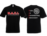 Frauen T-Shirt - N.A.Z.I. - Motiv 2 - schwarz