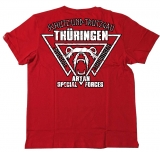 Premium Shirt - Division Thüringen - Aryan Special Forces - rot