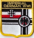 Aufnäher - Kaiserliche Kriegsmarine in Wappenform