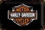 Blechschild - Harley Davidson - Paint Logo 20x30cm (163)