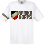 Frauen T-Shirt - Afrika Korps - weiß - Motiv 3